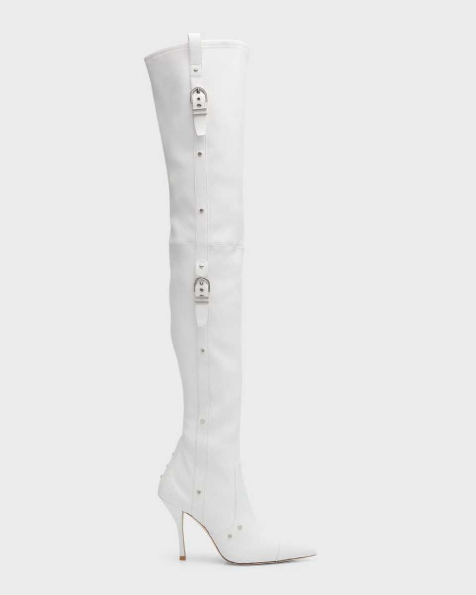 Ultrastuart Maverick Over-The-Knee Stretch Leather Boots